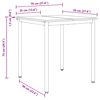 vidaXL Dining Tables METAL