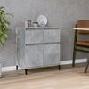 vidaXL Sideboard Concrete Grey 60x35x70 cm Engineered Wood