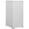 vidaXL Filing Cabinet Light Grey 46x62x102.5 cm Steel