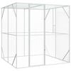 vidaXL Bird Cage Anthracite 209 x 202 x 214 cm Galvanised steel