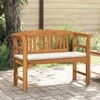 vidaXL Rose Bench Natual 114 x 46 x 82.5 cm Solid Acacia Wood