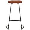 vidaXL Gavin Bar Stools 2 pcs 50x40x78 cm Solid Wood Mango