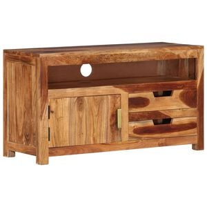 vidaXL Tv Cabinet | Honey touch finish | Solid acacia wood
