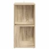 vidaXL Corner Cabinet Sonoma Oak 33x33x67 cm Engineered Wood
