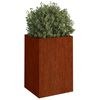 vidaXL Planter 52x48x75 cm Corten Steel