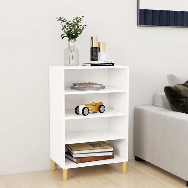 vidaXL Sideboard White 57x35x90 cm Engineered Wood