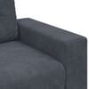vidaXL Sofa Chair Dark Grey 60 cm Velvet