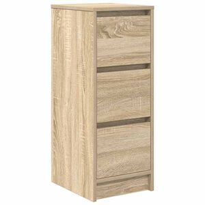 vidaXL Sideboard Sonoma Oak 29,5x34x76 cm Engineered Wood