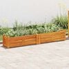 vidaXL Garden Raised Bed Acacia Wood 150x30x25 cm