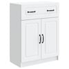 vidaXL Sideboard White 66 x 34.5 x 87 cm Engineered Wood
