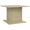 vidaXL Coffee Table Sonoma Oak 55,5x55,5x40 cm Engineered Wood
