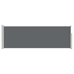 vidaXL Retractable Side Awning 500 x 100 cm Polyester Rectangular