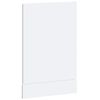 vidaXL Dishwasher Panel Porto White 45x1,5x67 cm Engineered Wood