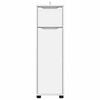 vidaXL Bathroom Cabinet White 30.5 x 30 x 101 cm Engineered Wood