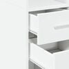 vidaXL Highboard White 50x42.5x185 cm Engineered Wood