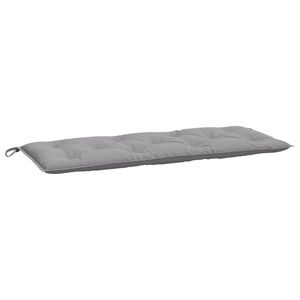 vidaXL Garden Bench Cushion Grey 120x50x7 cm Oxford Fabric