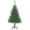 vidaXL Artificial Christmas Tree with Steel Stand 210 cm 910 Branches