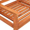 vidaXL 3-Seater Garden Bench with Cushion 150 cm Solid Eucalyptus Wood