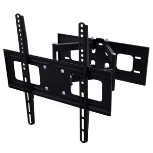 vidaXL Double-armed Tilt & Swivel Wall Mounted TV Bracket 3D 400x400mm 32"-55"