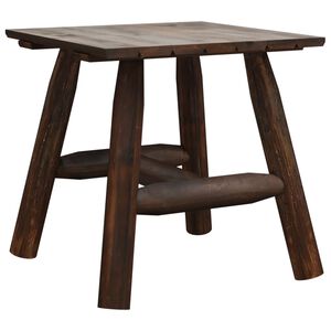 vidaXL Side Table 49x49x50 cm Solid Wood Spruce