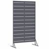 vidaXL Privacy Screen Anthracite Steel
