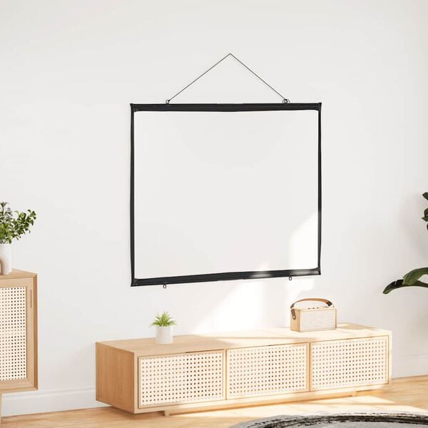 vidaXL Projection Screen Wall-Hanging 72 Inch 4:3