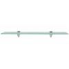 vidaXL Floating Shelves 2 pcs Glass 60x10 cm 8 mm
