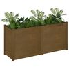 vidaXL Garden Planter Honey Brown 150x50x70 cm Solid Pinewood