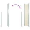 vidaXL Retractable Side Awning 120 x 300 cm Cream