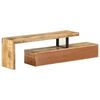 vidaXL TV Stand (118-200)x30x40 cm Solid Wood Mango