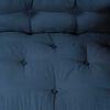 vidaXL Sofa Cushion 3 pcs Indigo Fabric