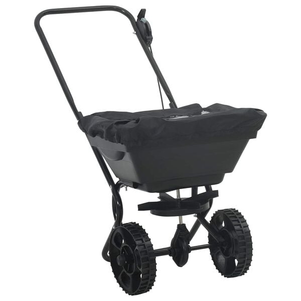 vidaXL Spreader Black 82 x 46 x 75 cm PVC and Steel