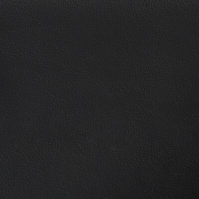 vidaXL Bench Black 110x76x80 cm Faux Leather