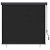 vidaXL Roller Blind Anthracite 180 x 250 cm Fabric and Aluminum