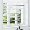 vidaXL Adjustable Security Window Bars 3 pcs 710-1200 mm