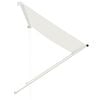 vidaXL Retractable Awning 200x150 cm Cream