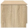 vidaXL TV Cabinet Sonoma Oak 140x40x35.5 cm Engineered Wood