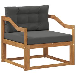 vidaXL Outdoor Middle Sofa Natural