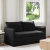 vidaXL Sofa Black 156 x 82 x 85 cm Fabric