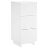 vidaXL Sideboard White 33.5 x 34.5 x 75 cm Engineered Wood