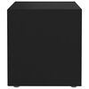 vidaXL TV Cabinets 4 pcs Black 37x35x37 cm Engineered Wood