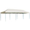 vidaXL Partytent | Cream | 600D oxford with PVC coating, Powder-coated steel
