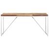 vidaXL Dining Table 160x70x76 cm Solid Acacia and Mango Wood