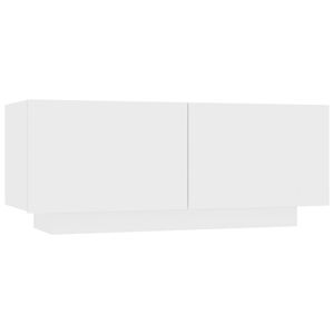 vidaXL Bedside Cabinet | White | Engineered Wood | Medium | Bedside Cabinet