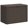 vidaXL Storage Box | Brown | Polypropylene | 78 x 44 x 55 cm | Storage Box
