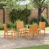 vidaXL Garden Lounge Set Brown Solid Acacia wood