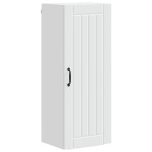 vidaXL Wall Cabinet LUCCA White 40 x 31 x 100 cm Engineered Wood