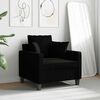 vidaXL Sofa Chair Black 60 cm Fabric