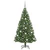 vidaXL Artificial Christmas Tree with 300 LEDs with Stand Green 180 cm