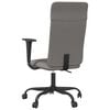 vidaXL Office Chair Dark Grey Fabric